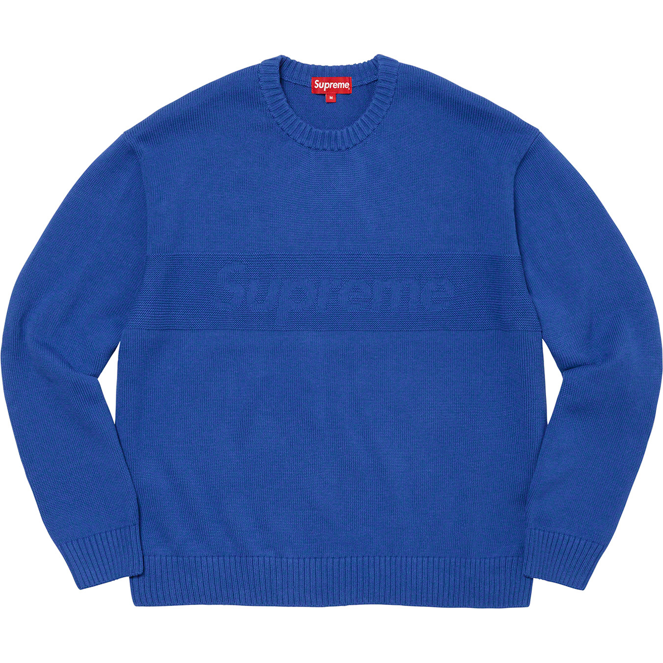 Tonal Paneled Sweater | Supreme 22ss
