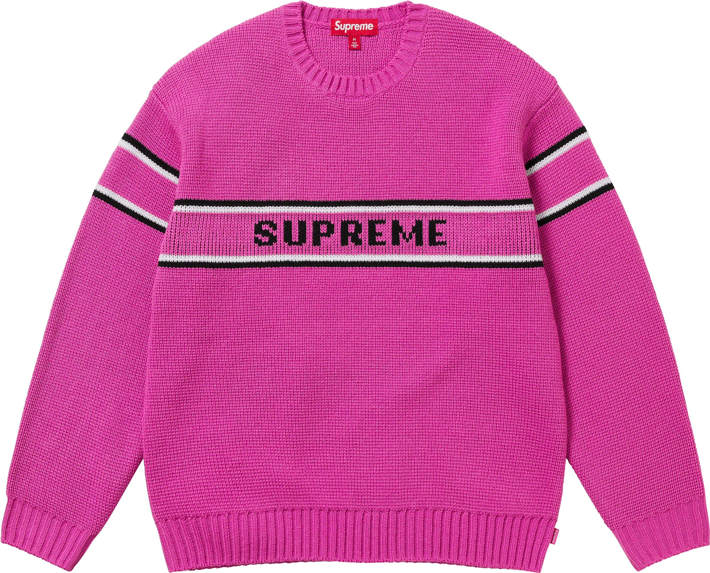 Chest Stripe Sweater | Supreme 23fw