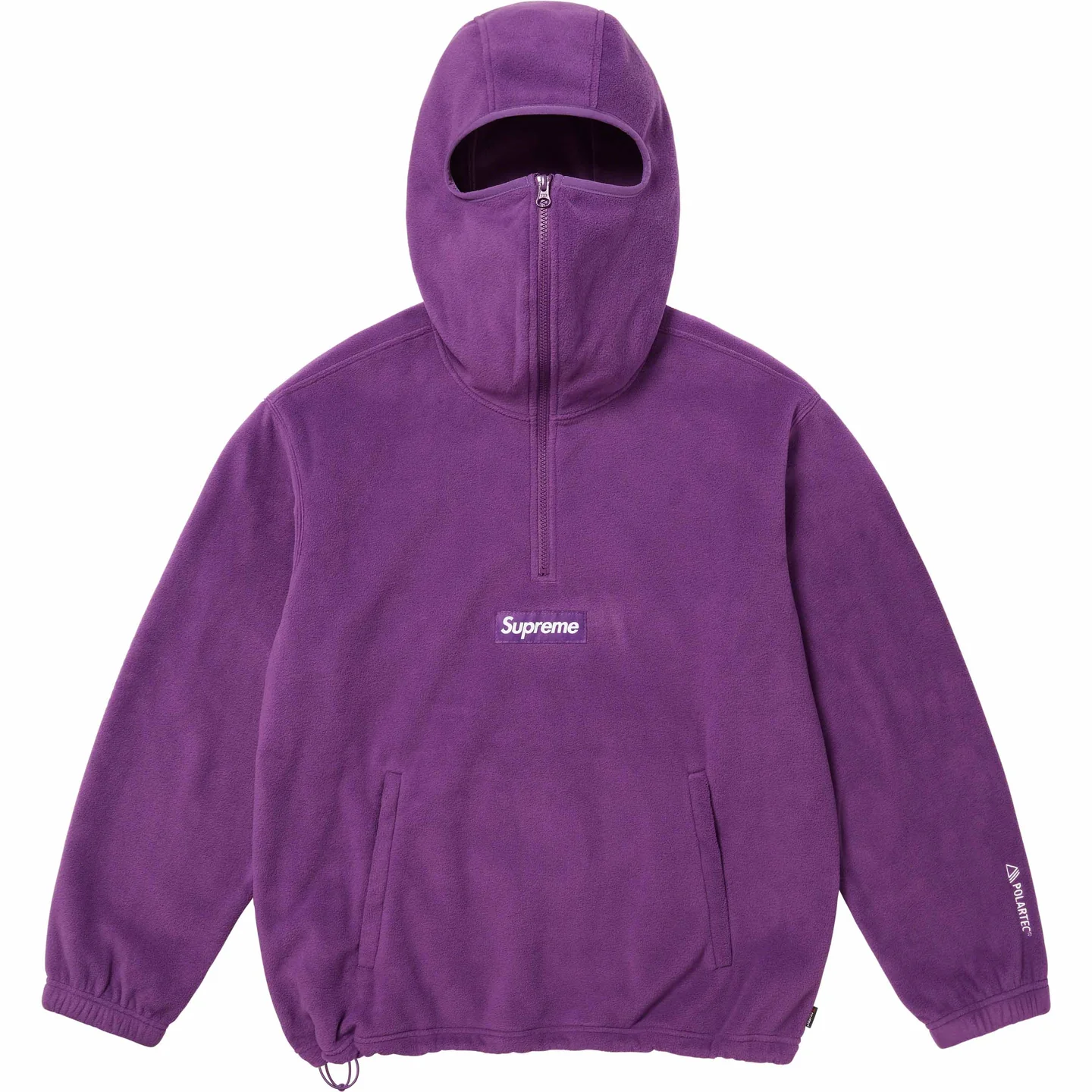 Polartec® Facemask Half Zip Hooded Sweatshirt | Supreme 23fw