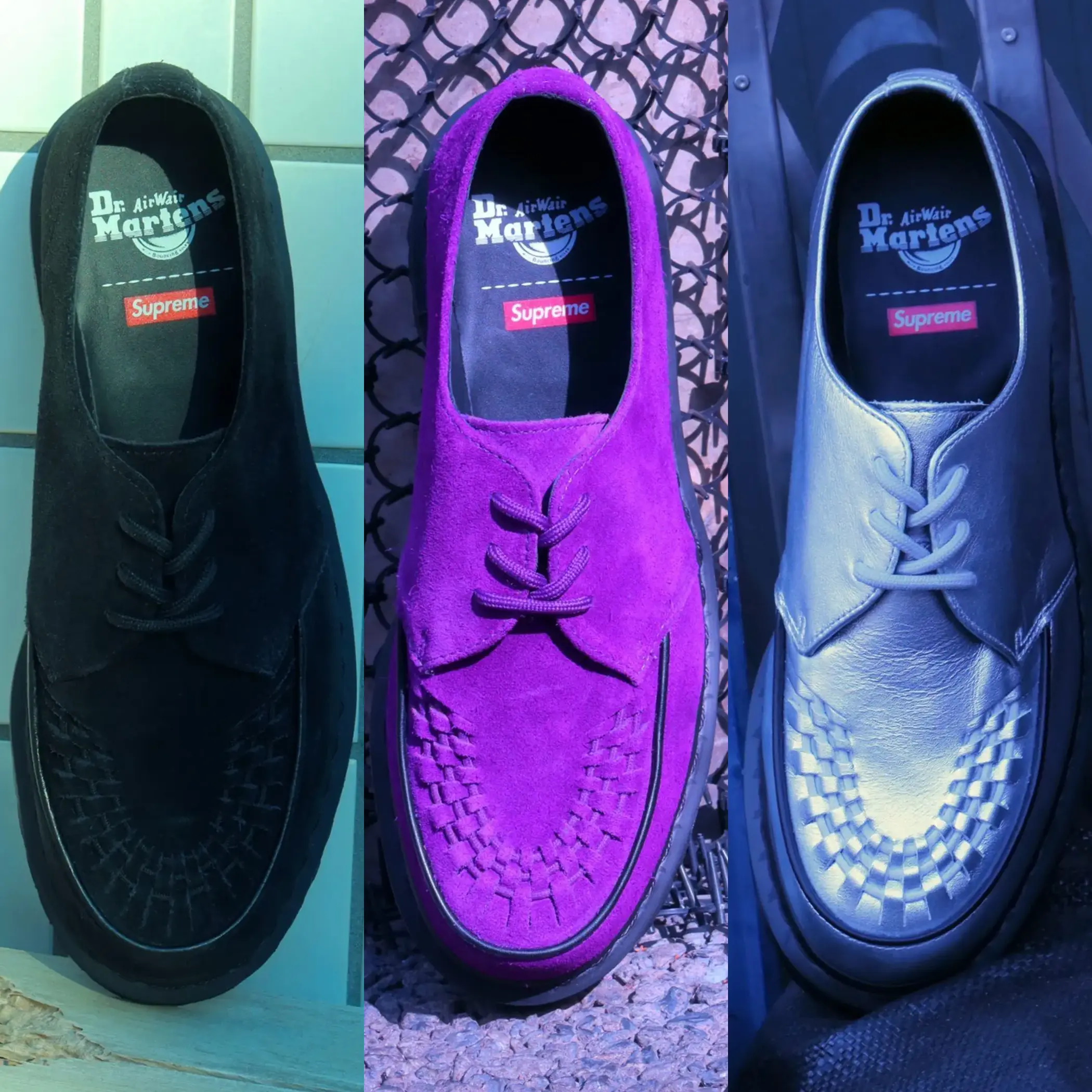 Supreme®/Dr. Martens® Suede Ramsey Creeper | Supreme 23fw