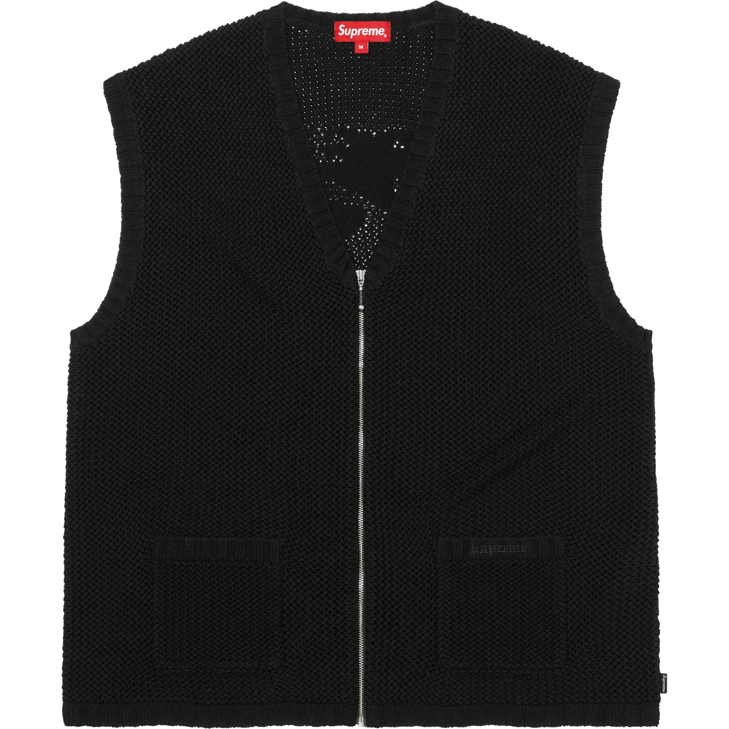Dragon Zip Up Sweater Vest | Supreme 23ss