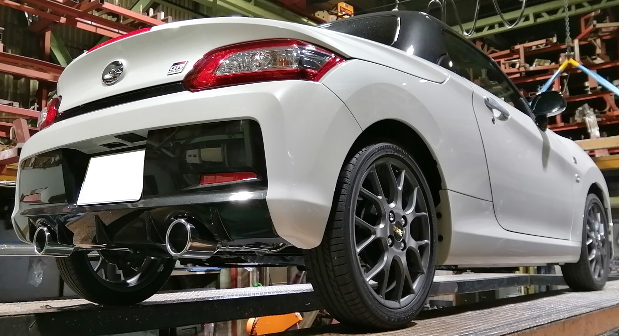 LA400系コペンGR SPORT用PFSループサウンドマフラー ｜ オーダーメイド