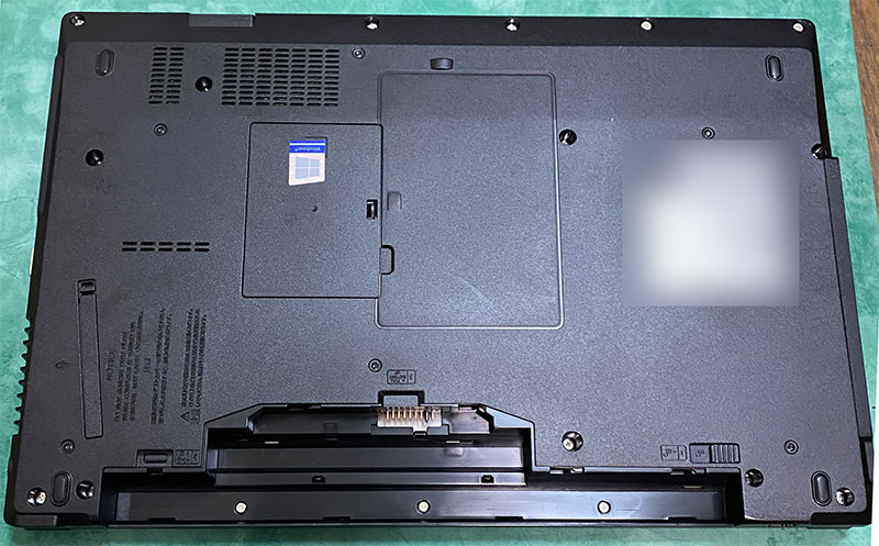 富士通 LIFEBOOK A748/TX SSD換装 | くらしとお金とパソコンのヘルプ