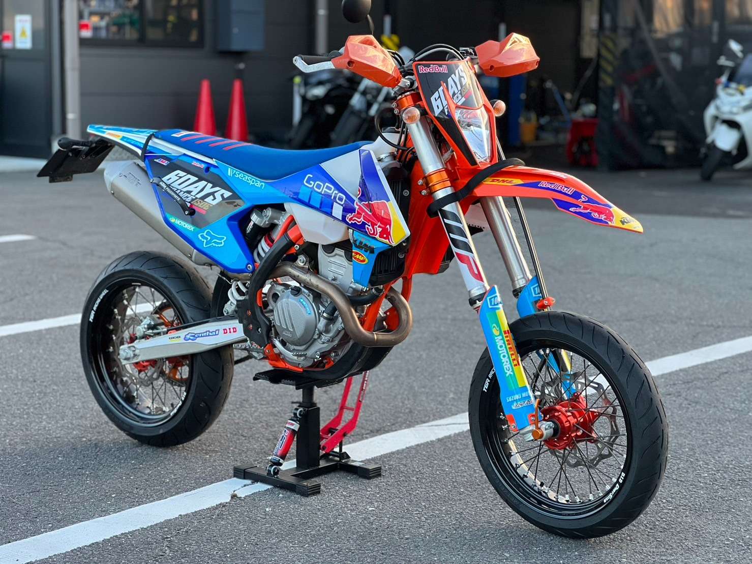 KTM EXC250 2018〜2019用パワーパーツ チャンバーガード KTM EXC250