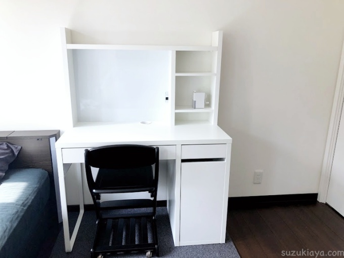 IKEAのミッケ(MICKE)を小学生の子供の学習机に＊使い方をレビュー