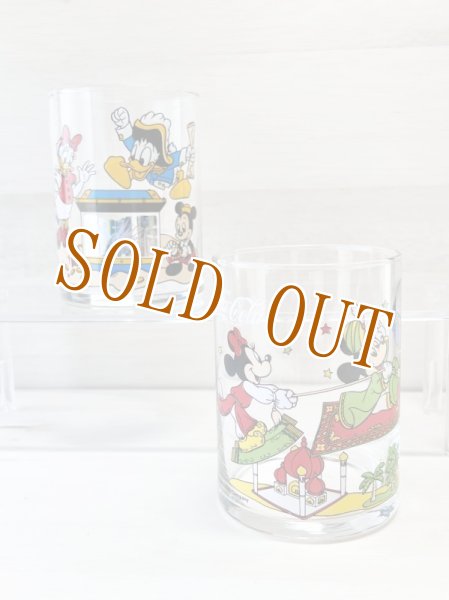 コカ・コーラノベルティグラス ディズニー ミッキーマウス ドナルド