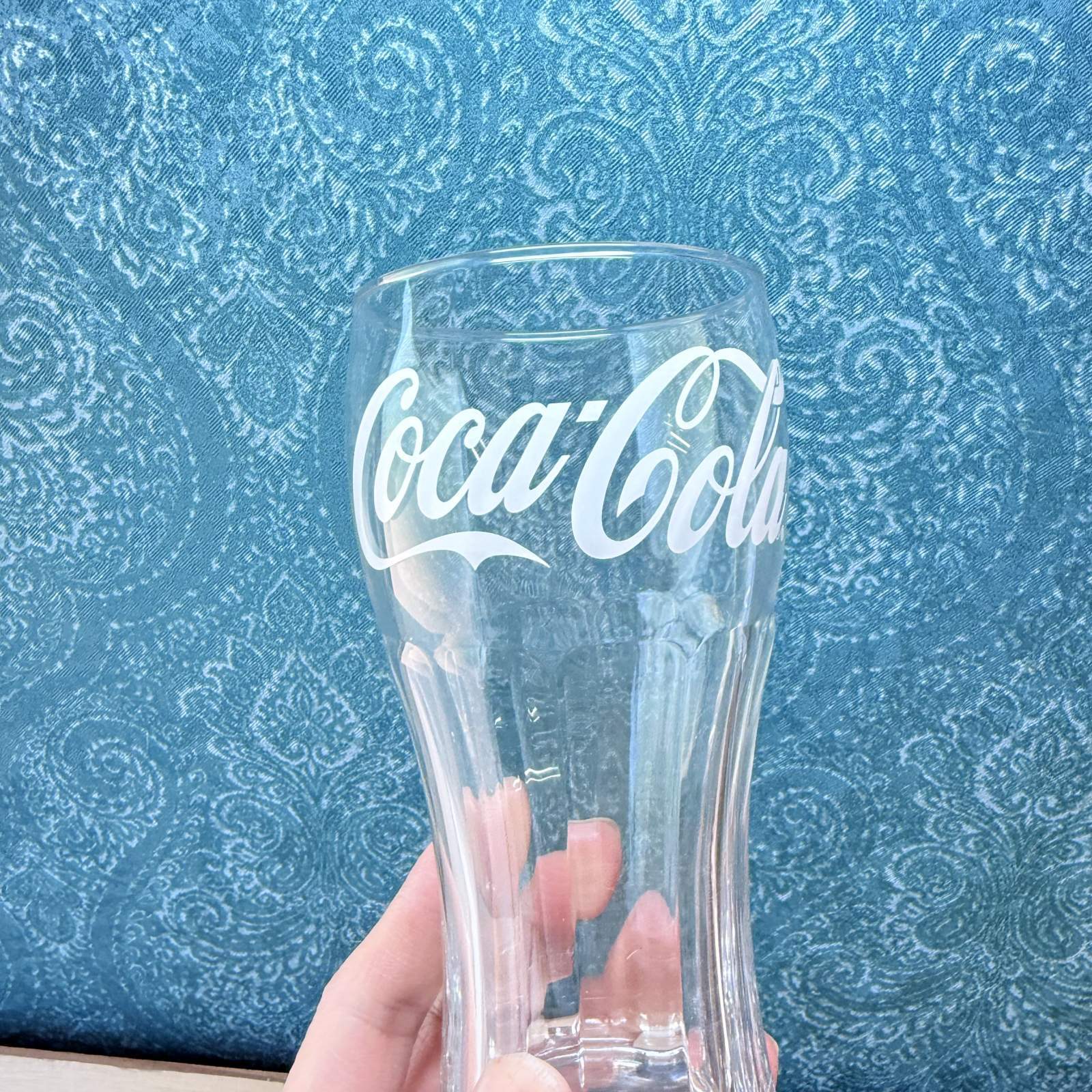 コカ・コーラ グラス ノベルティ 白