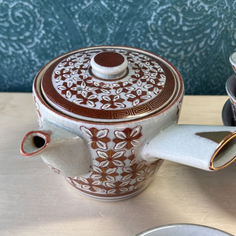 九谷焼 光山 茶器セット deadstock