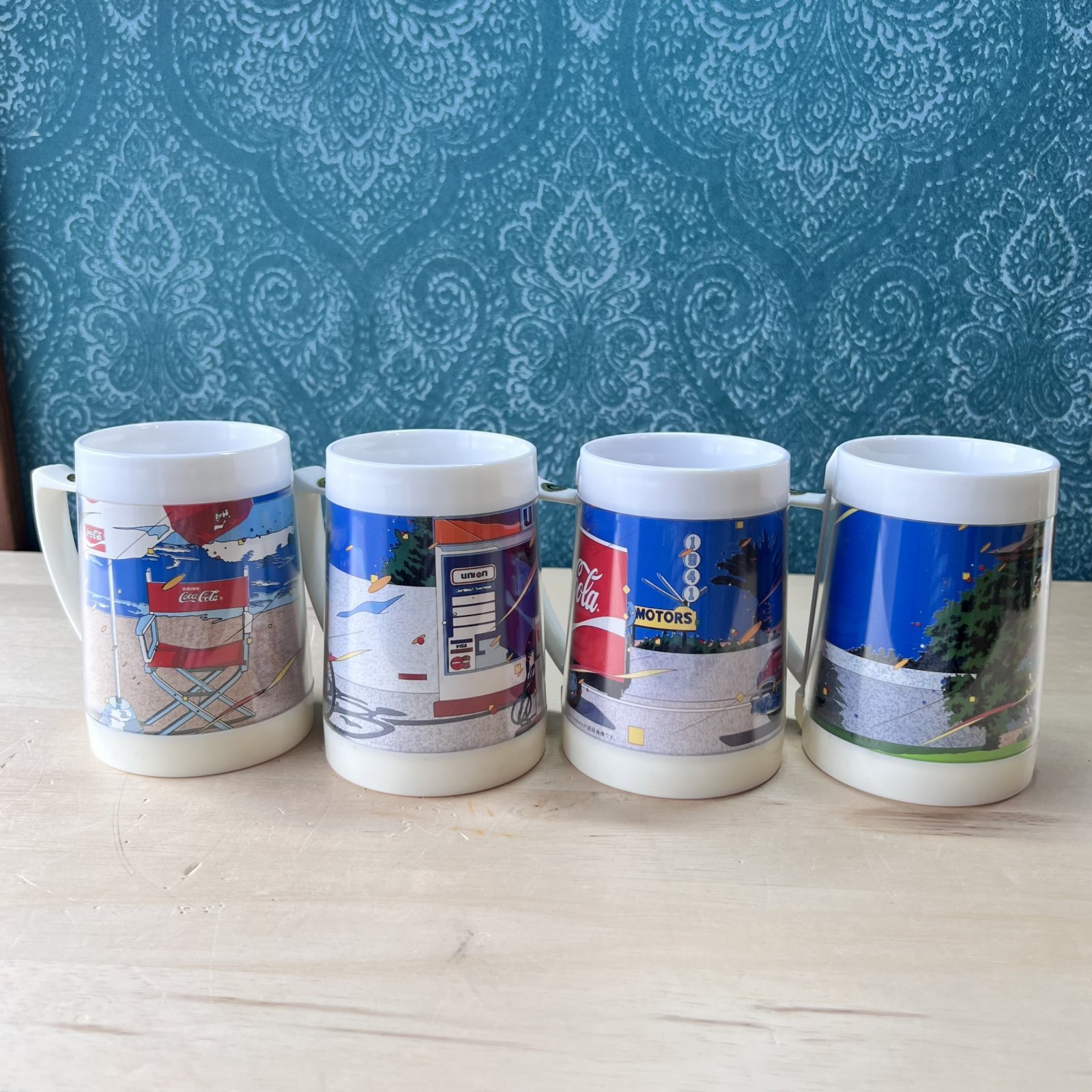 非売品 1980年代 コカコーラ ノベルティ 鈴木英人 イラスト