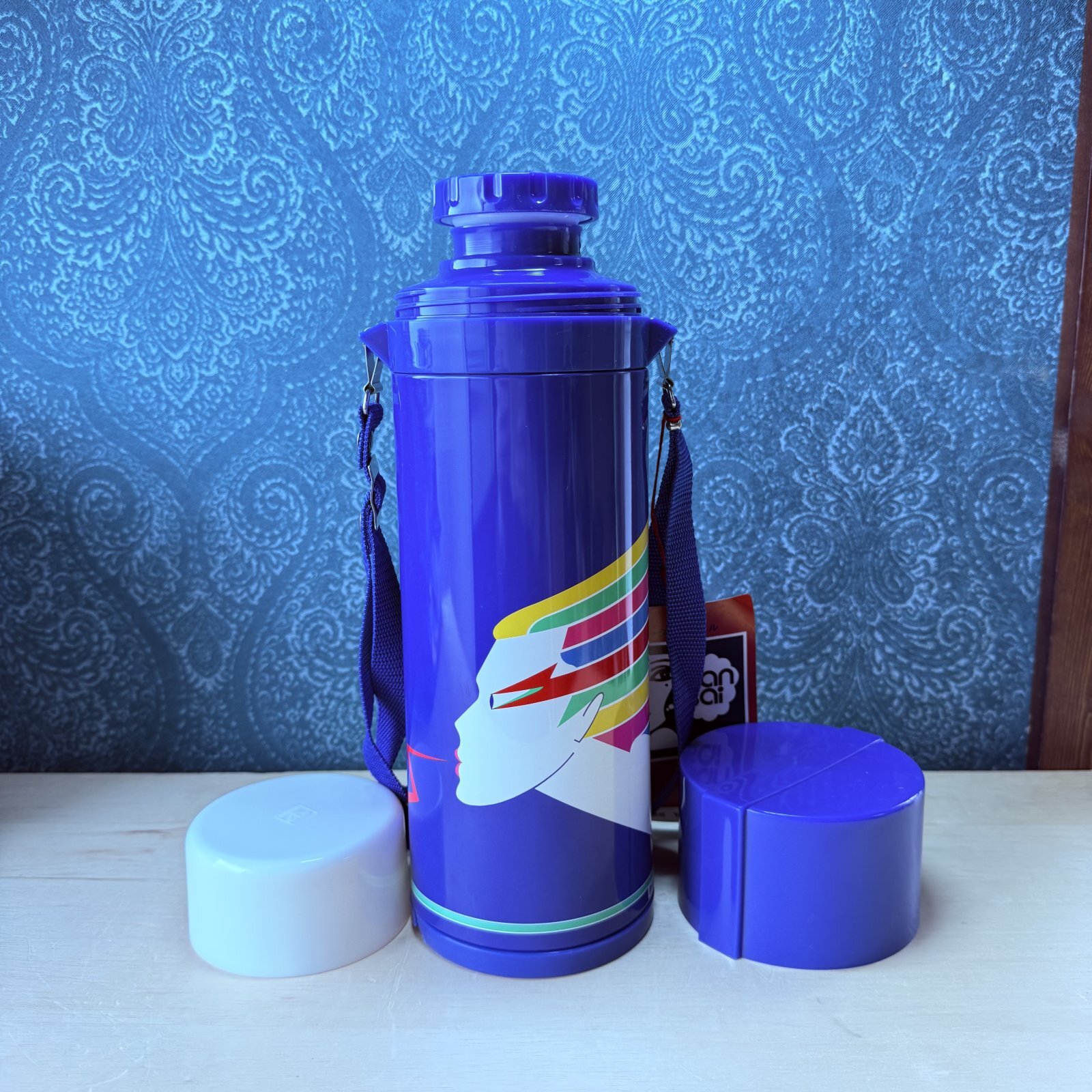 80年代！山本寛斎 KANSAI クーラーバッグとおまけの水筒 未使用品