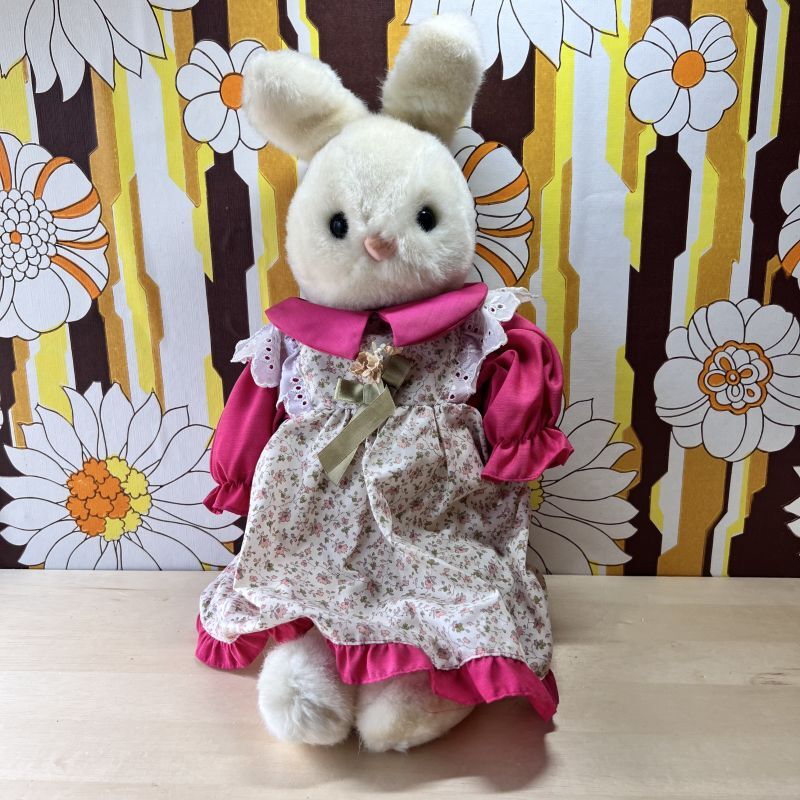 大池玩具 オオイケ メルヘン街道からの贈りもの うさぎのぬいぐるみ