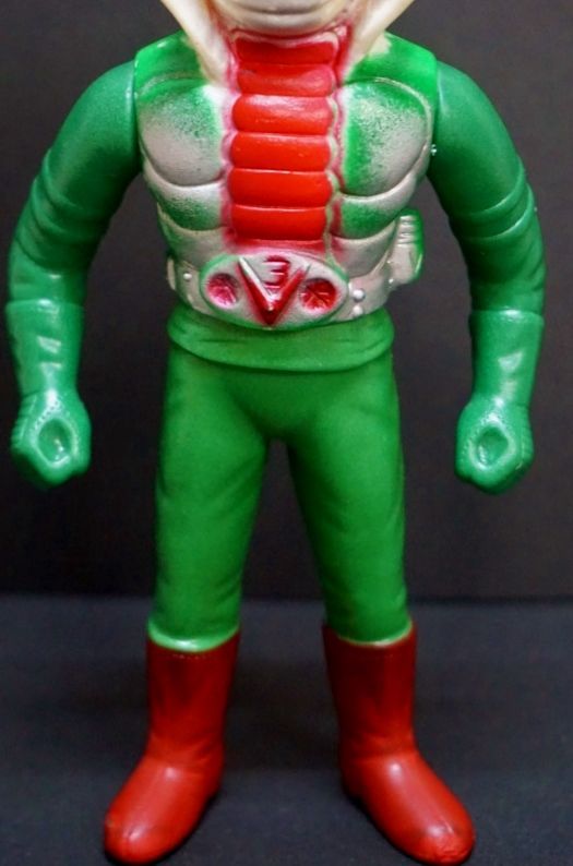 ポピー 仮面ライダーV3 ミニソフビ 高さ14cm 石森プロ 東映 OM384