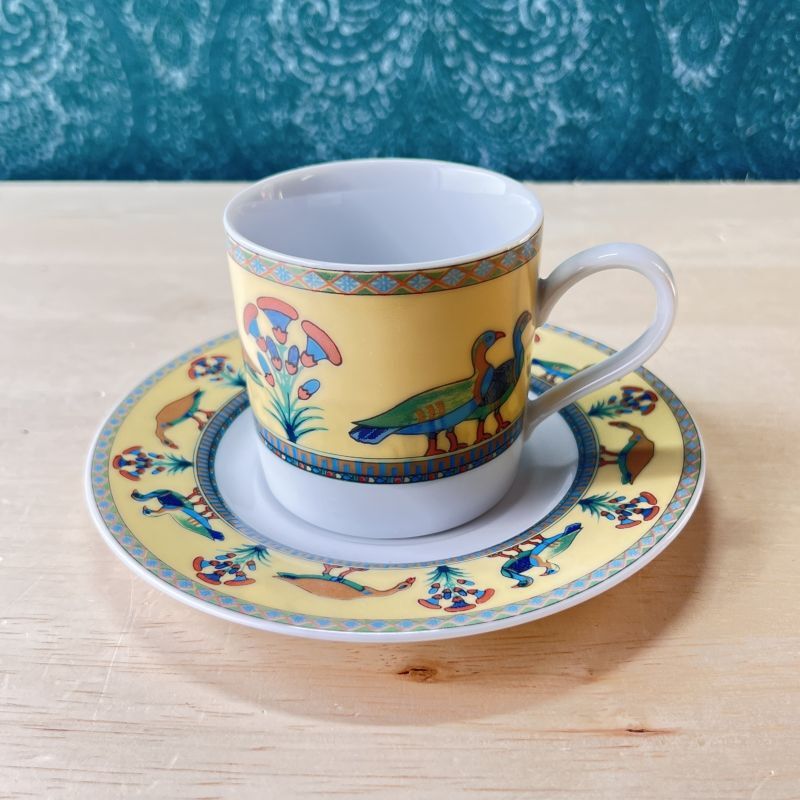 Ashford finechina ROSETTA カップ＆ソーサー 鳥