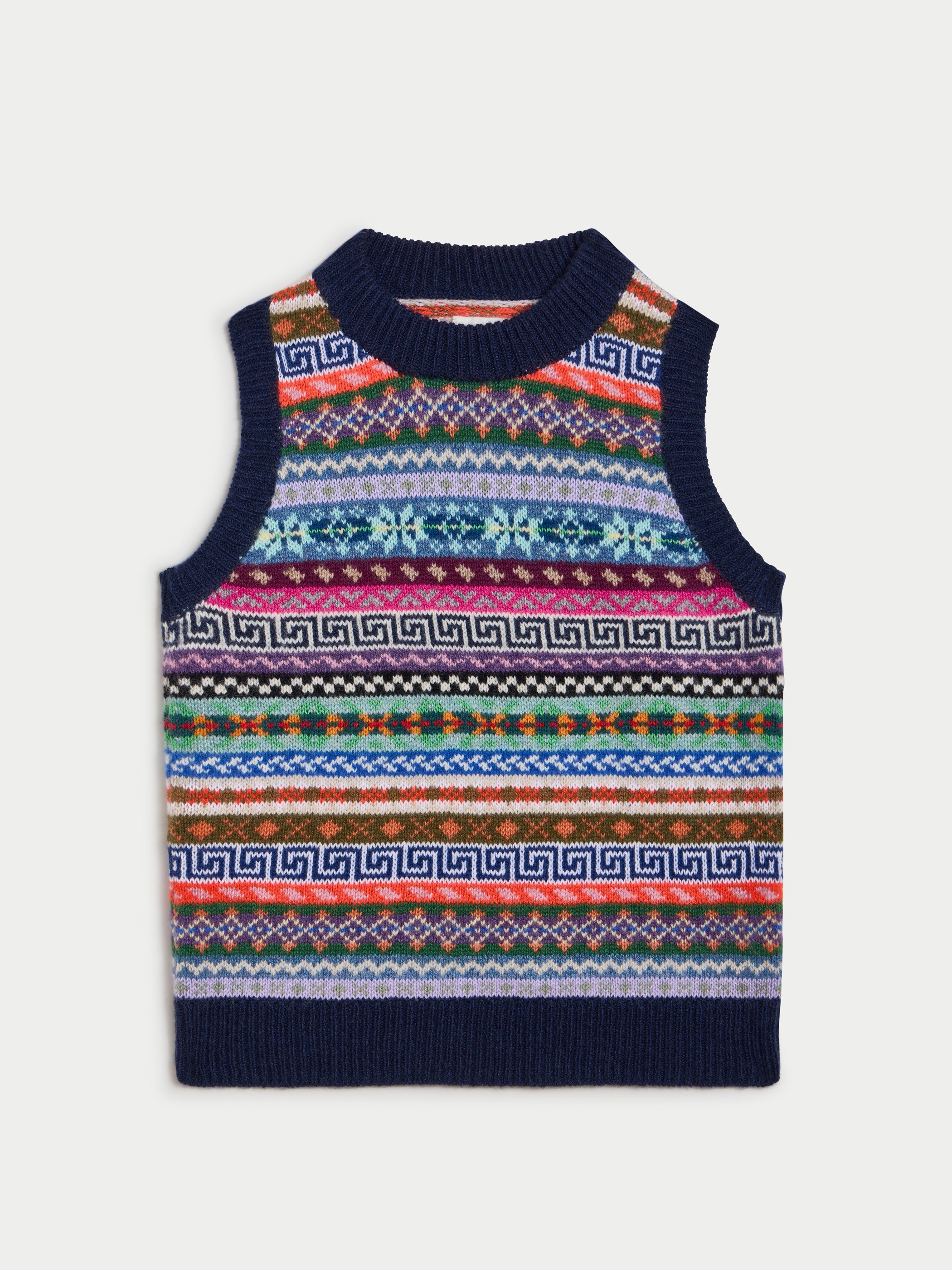 The Tupos Vest in Cashmere – Suzie Kondi