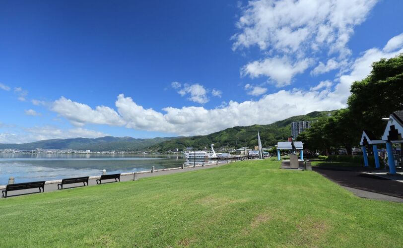 諏訪市 湖畔公園-諏訪市【観光スポット】｜すわmap
