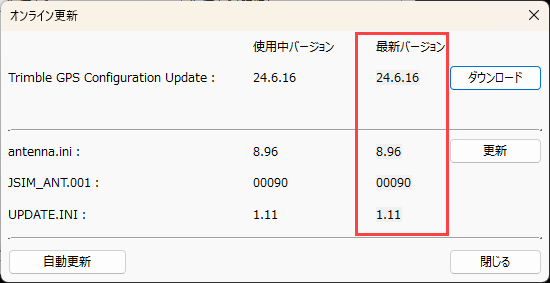 2025年4月以降にダウンロードした基準点で、基線解析をすると「失敗