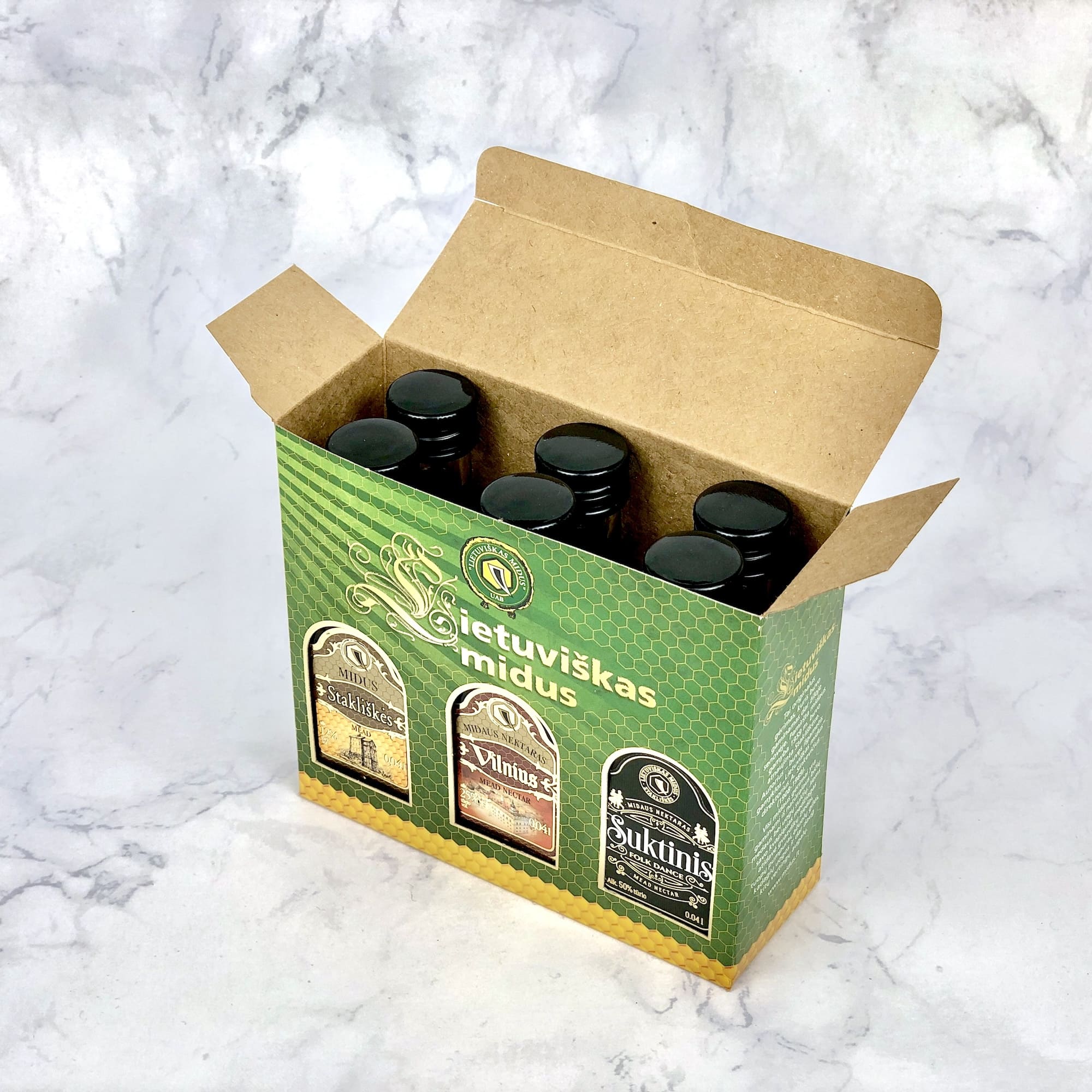 Gift Boxed Miniature Bottle Set: Mead & Mead Nectar (6 Bottles