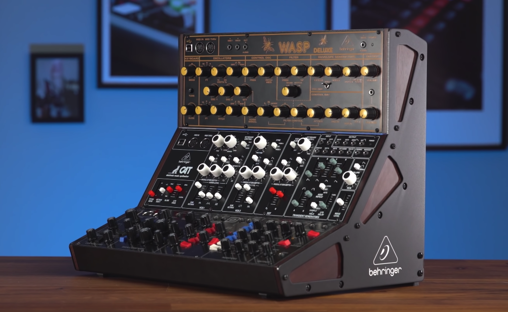 Behringer Intros 3-Tier Eurorack Stand For Their 104HP Case & Synths