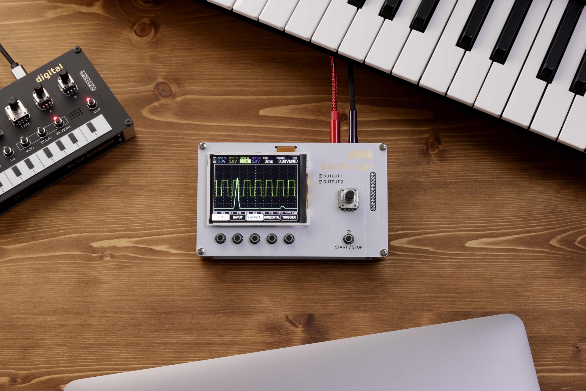 Korg NTS-2 Oscilloscope Kit is available now without the BJOOKS book