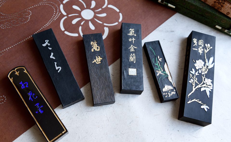 和墨」と「唐墨」の違い | 書遊Online