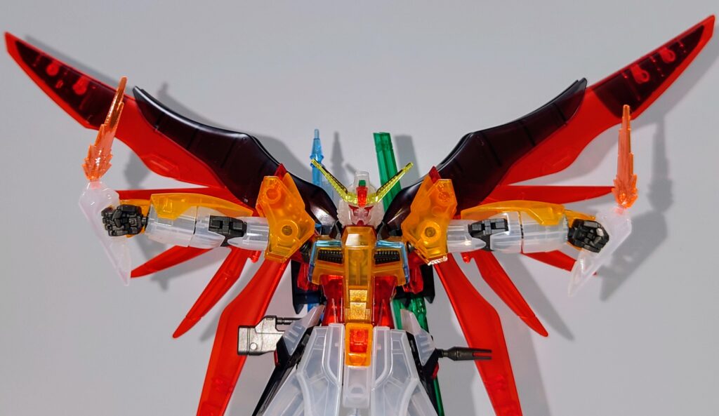 レビュー085 HGCE 1/144 デスティニーガンダム（ハイネ専用機）クリア