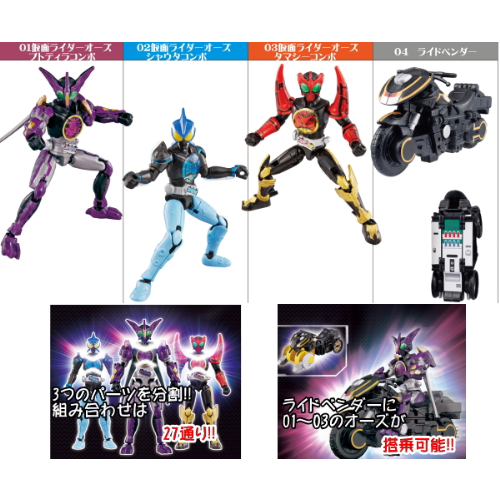 食玩王国オフィシャルウェブサイト 仮面ライダーオーズ コンボチェンジ