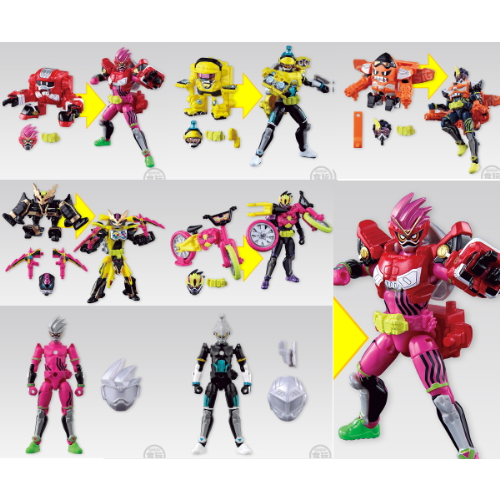 仮面ライダー エグゼイド 装動 21体＋アーマー3つ 仮面ライダー 仮面