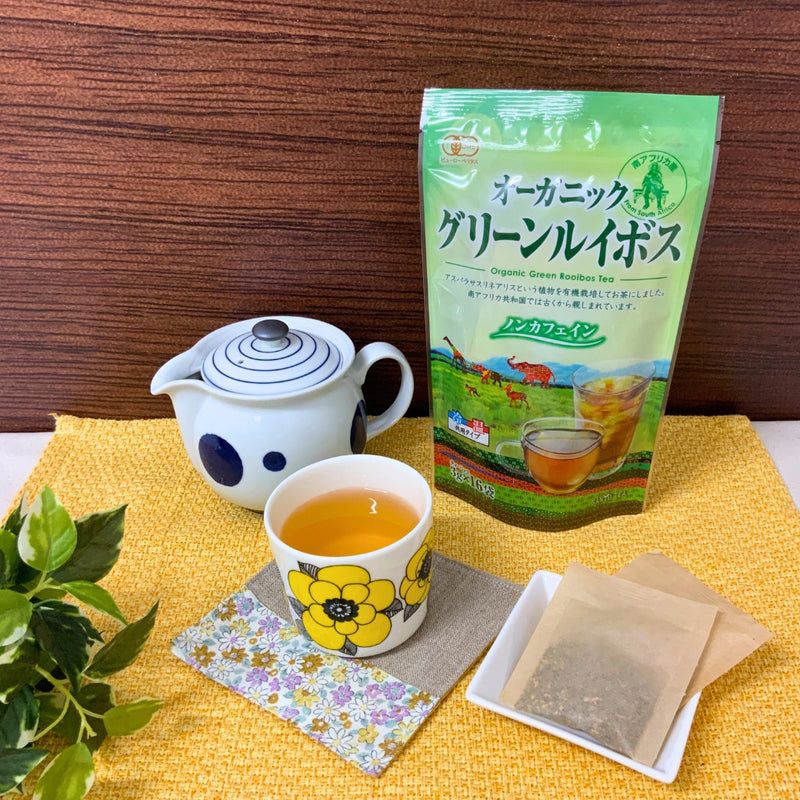 南アフリカ共和国産茶葉使用「オーガニックグリーンルイボスティー」3g
